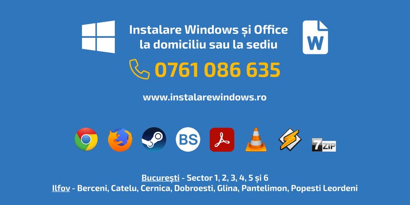 Instalare Windows